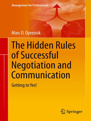 cover image of The Hidden Rules of Successful Negotiation and Communication